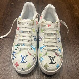Authentic, never worn Louis Vuitton tennis shoes